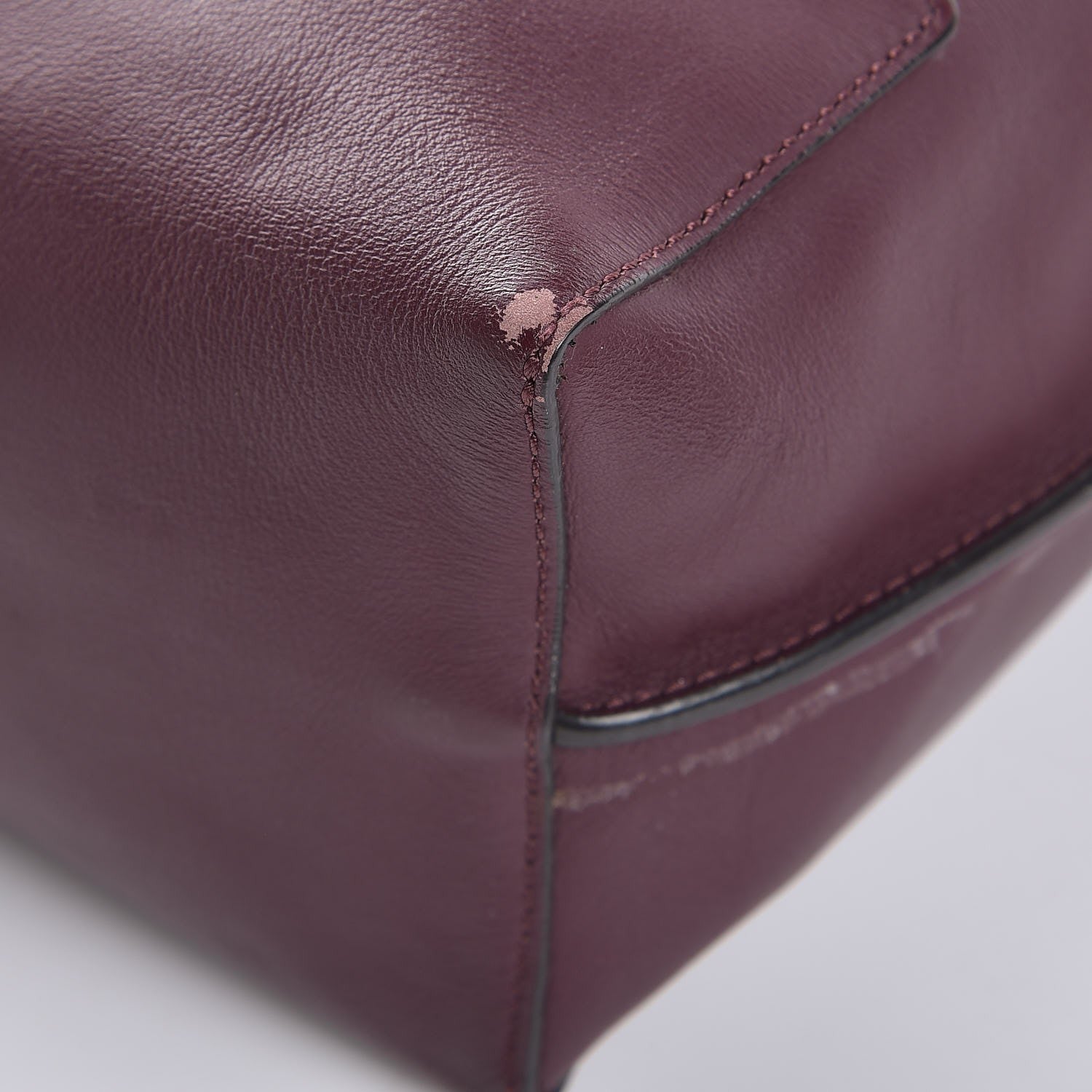 Mulberry Nappa Perforated Blossom Tote Oxblood 10 of 15