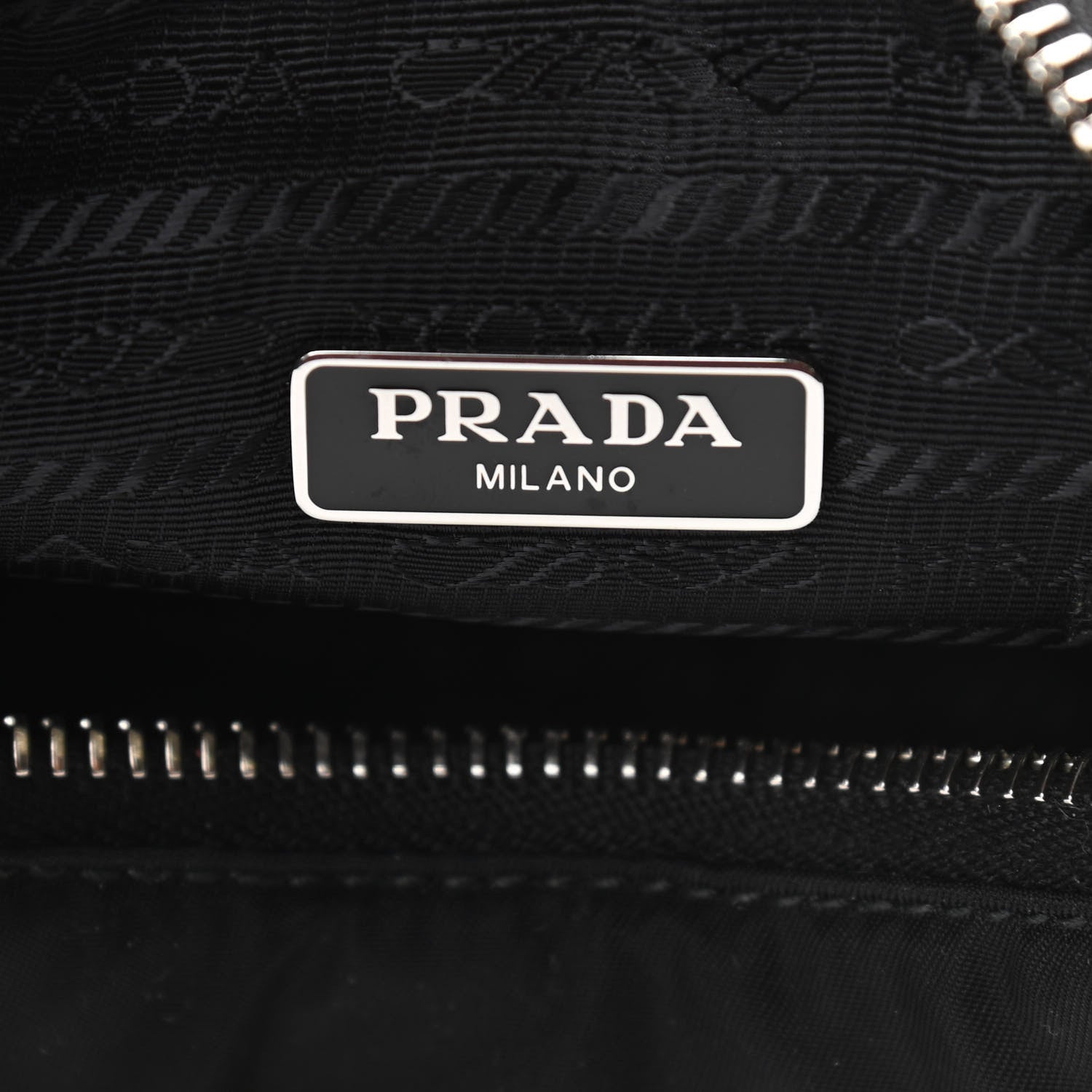 Prada Nylon Re-Edition 2005 Shoulder Bag Black 6 of 12