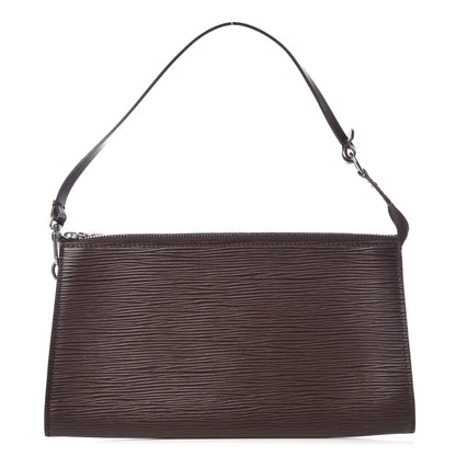 Louis Vuitton Epi Pochette Accessories 24 Moka 1 of 9