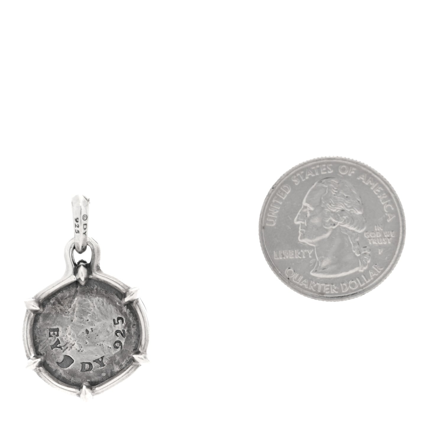 Sterling Silver Petrvs Horse Coin Pendant
