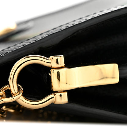 Gucci Calfskin GG Web Small Ophidia Chain Shoulder Bag Black 12 of 12