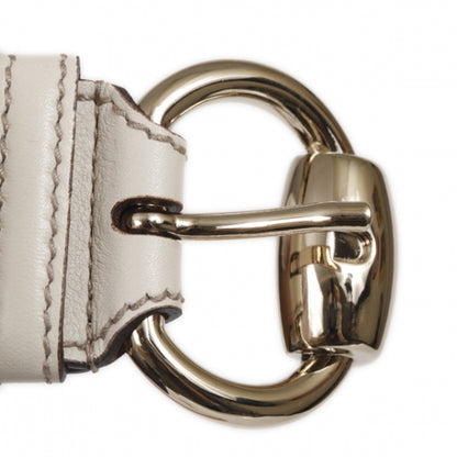 Gucci Leather Web Horsebit Buckle Belt 90 36 4 of 6