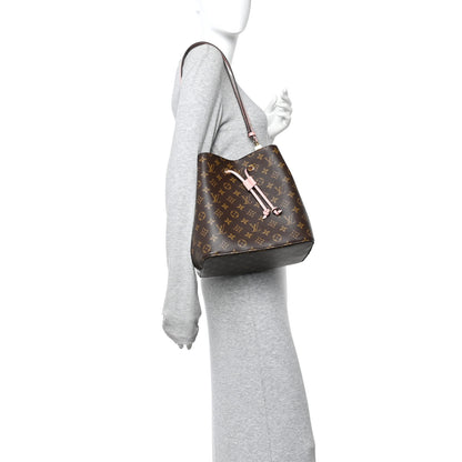 Louis Vuitton Monogram Neonoe MM  Rose Poudre 2 of 9