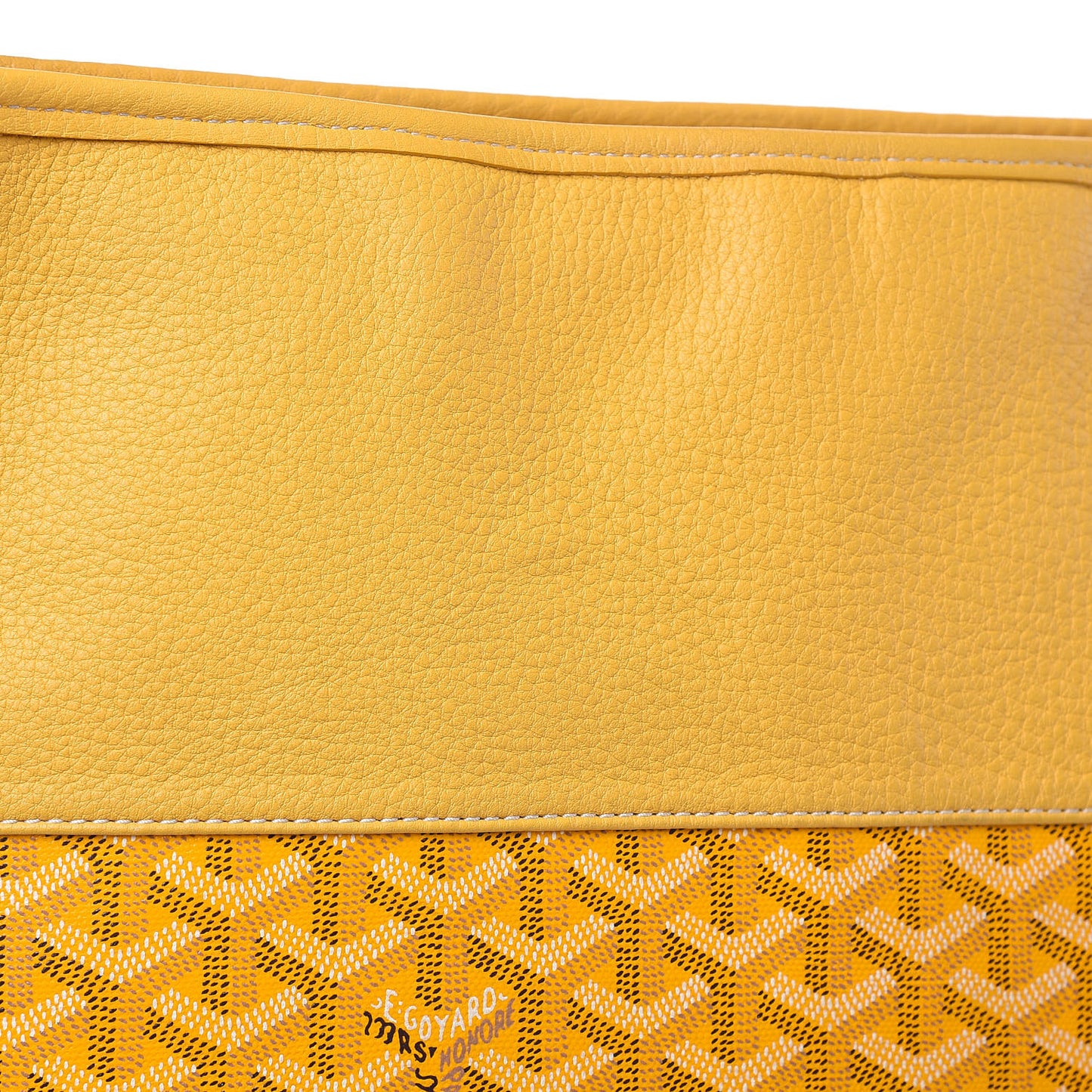 Goyardine Grenadines Hobo Yellow