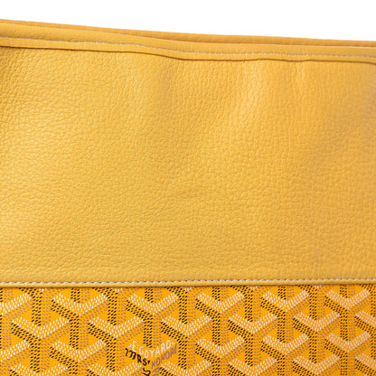 Goyard Goyardine Grenadines Hobo Yellow 10 of 11