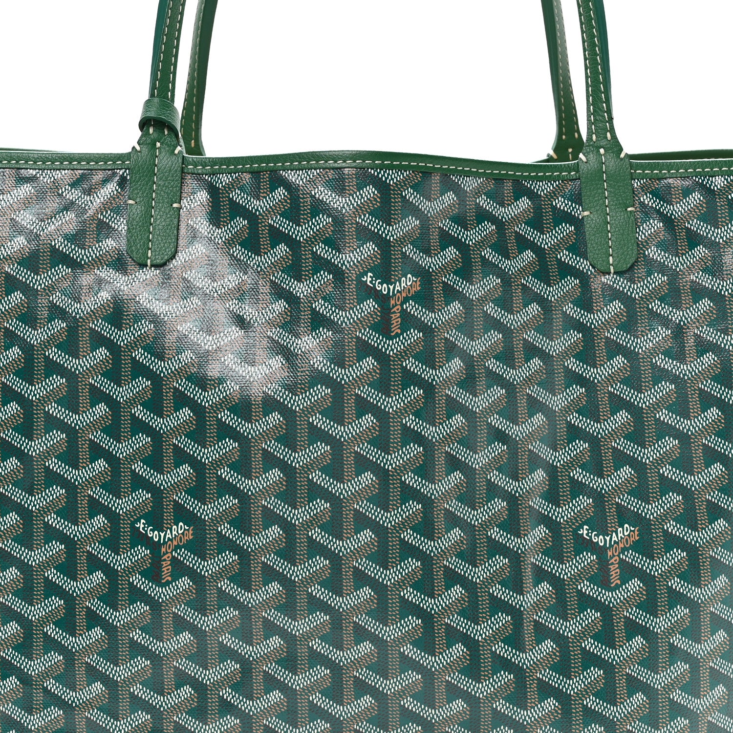 Goyard Goyardine Saint Louis GM Green 9 of 11