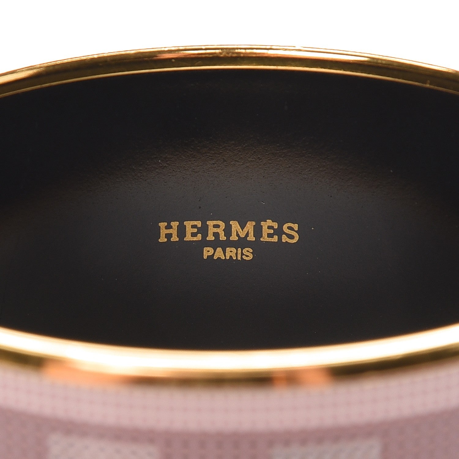 Hermes Enamel Printed Recherche H Extra Wide Bracelet 65 3 of 5