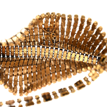 Saint Laurent Crystal Embellished Minaudiere Small Bag Bronze 5 of 9