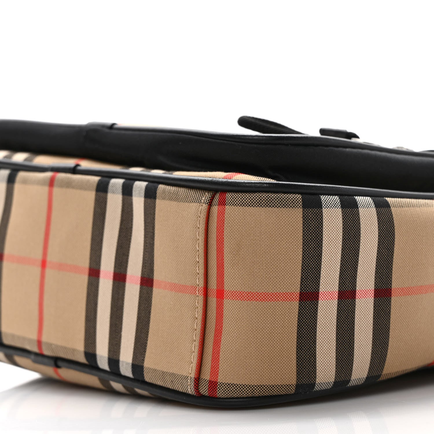 Burberry Vintage Check Calfskin Small Camera Bag Archive Beige 9 of 9