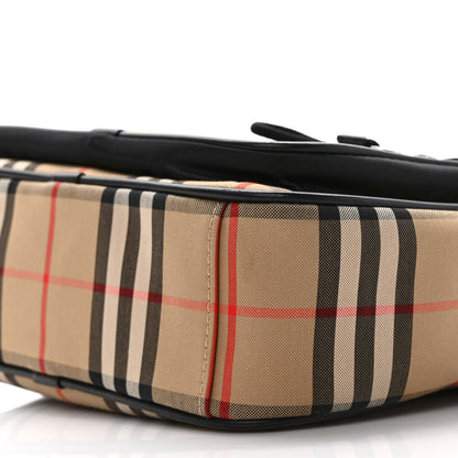 Burberry Vintage Check Calfskin Small Camera Bag Archive Beige 9 of 9