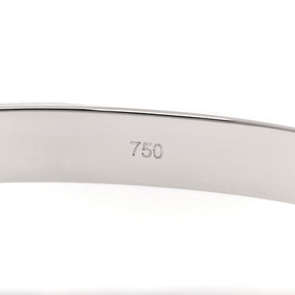 Cartier 18K White Gold LOVE Bracelet 17 4 of 7