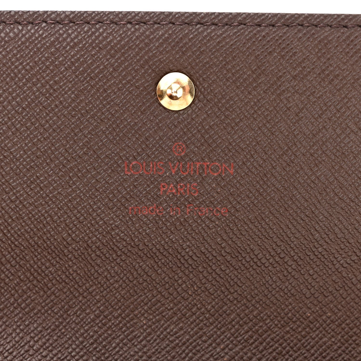 Louis Vuitton LOUIS VUITTON Damier Ebene Porte Tresor International Wallet 6 of 9