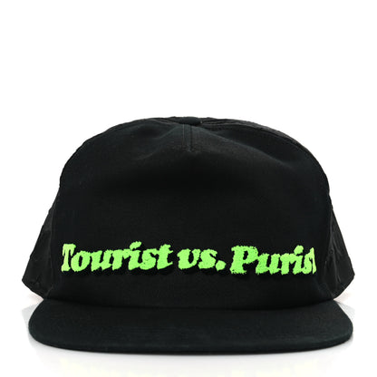 Louis Vuitton Monogram Mesh Cotton Tourist Cap 60 Black 2 of 7