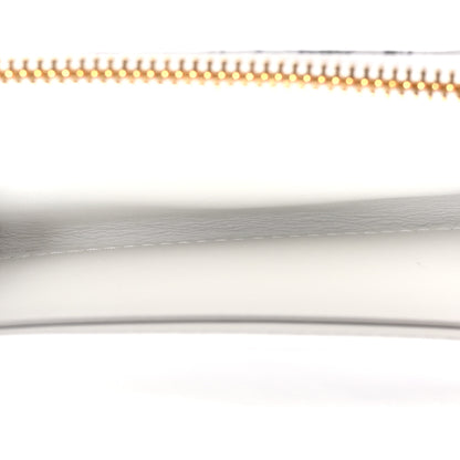 Christian Dior Calfskin Butterfly Printed Caro XS Wallet White Multicolor 5 of 8