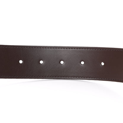Louis Vuitton Damier Ebene 40mm LV Initiales Belt 95 38 5 of 6