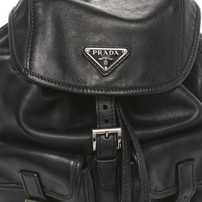 Prada Calfskin Backpack Black 7 of 9