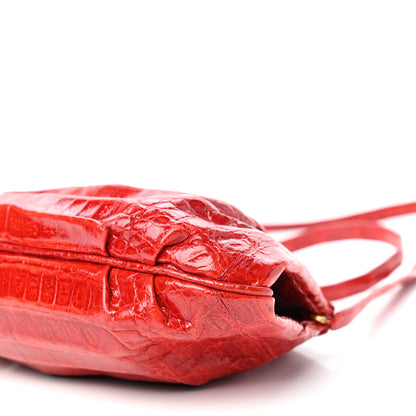 Nancy Gonzalez Crocodile Crossbody Bag Red 8 of 9