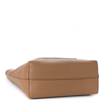 Prada Vitello Daino Pocket Tote Caramel 4 of 9