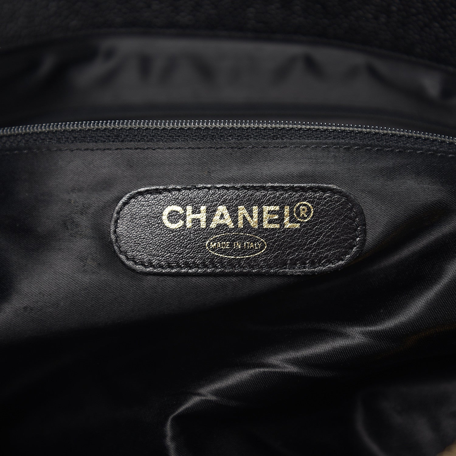 Chanel Caviar XL Weekender Bag Black 5 of 9