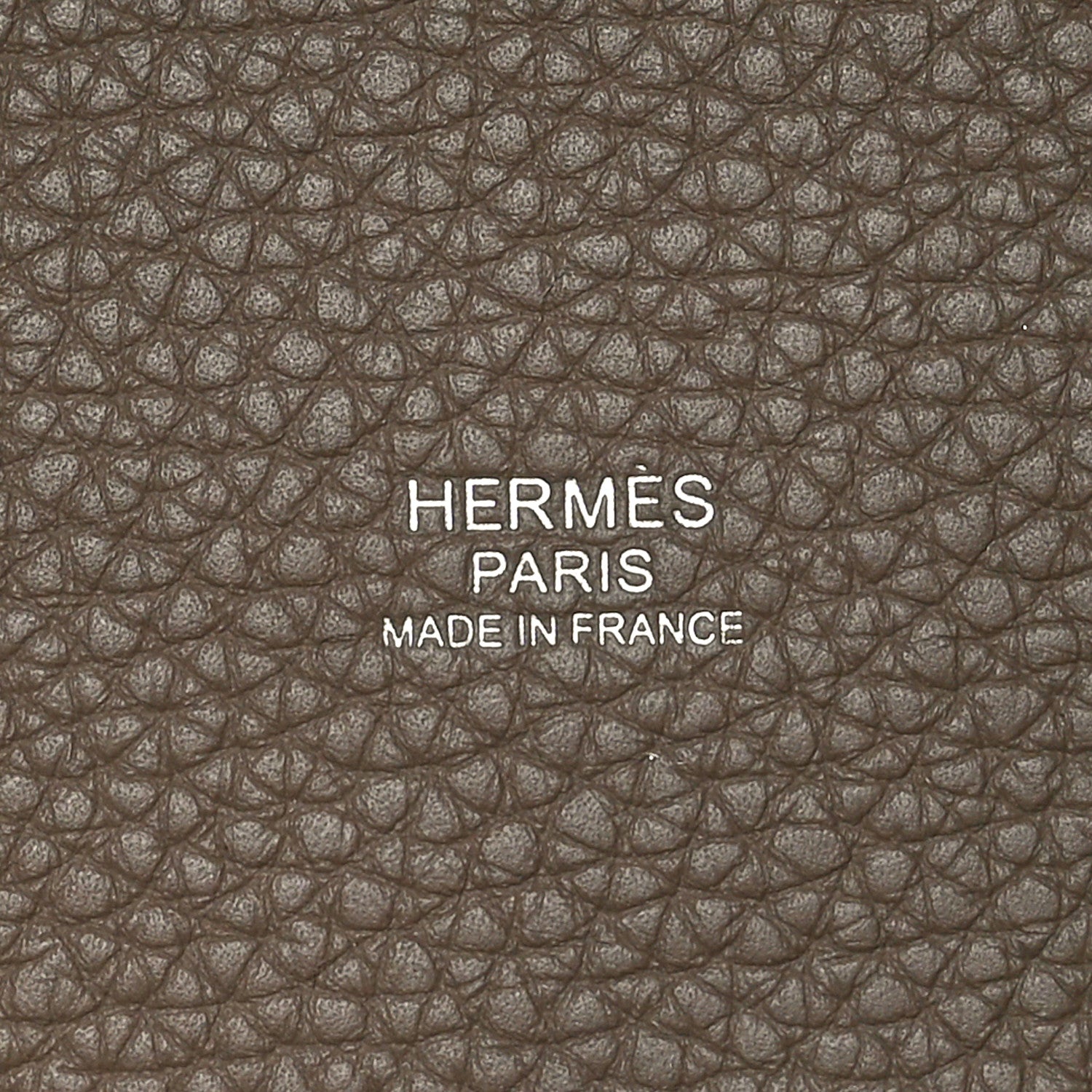 Hermes Taurillon Clemence Picotin Lock 22 MM Etoupe 6 of 10