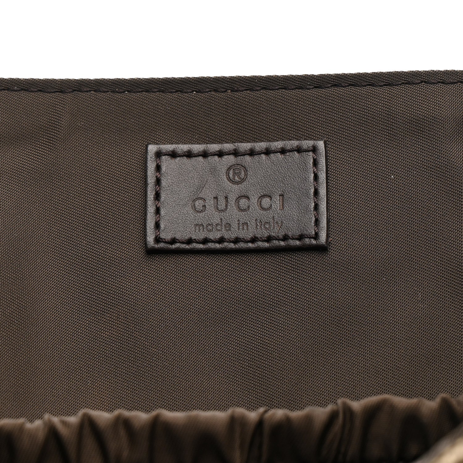 Gucci GG Plus Monogram Messenger Diaper Bag Dark Brown 7 of 13