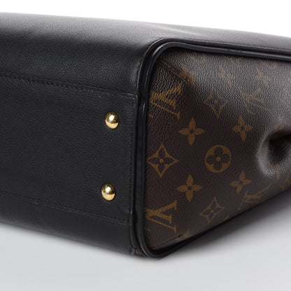 Louis Vuitton Calfskin Monogram Kimono Tote Black 9 of 9