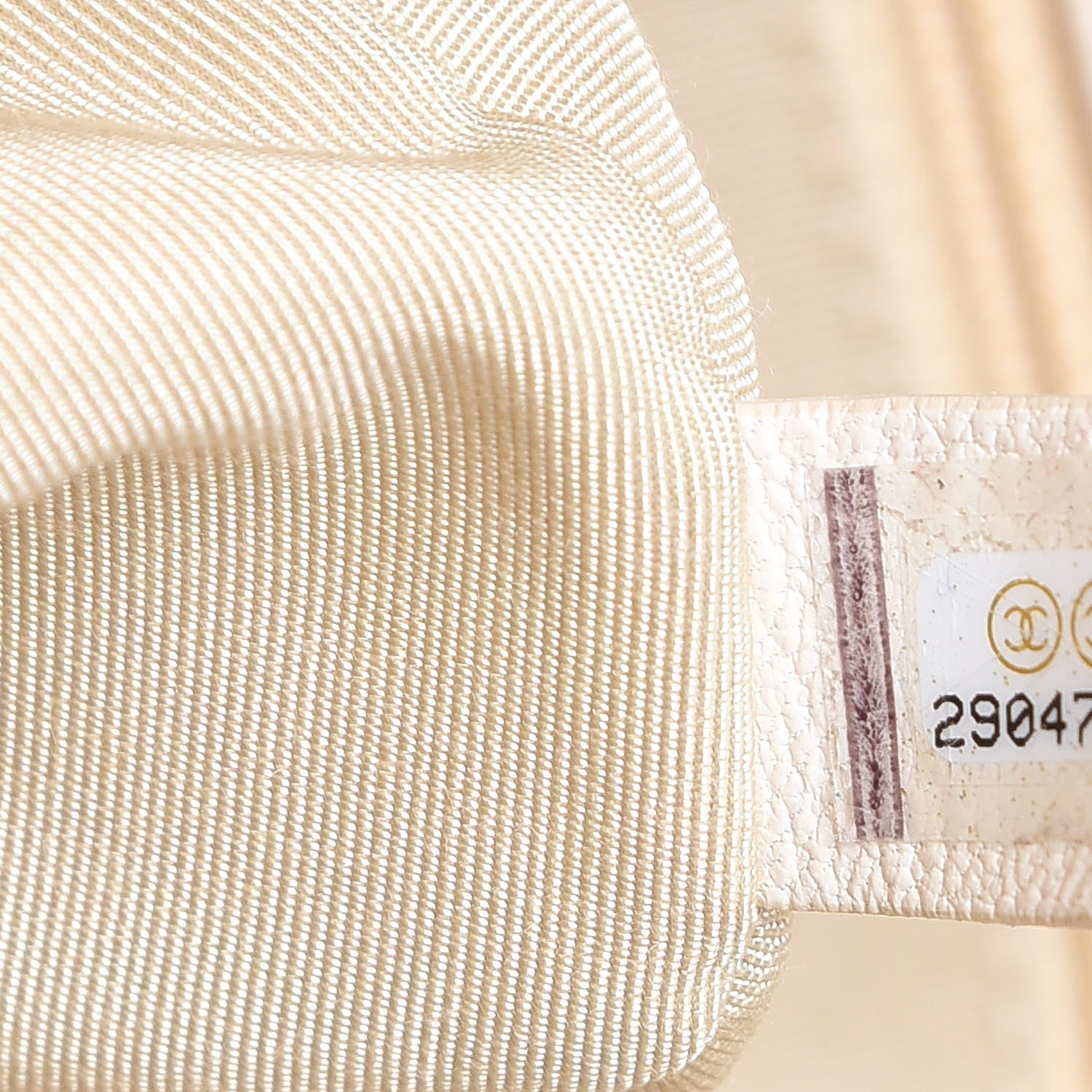 Chanel Lambskin Quilted Large 19 Flap Light Beige 7 of 9