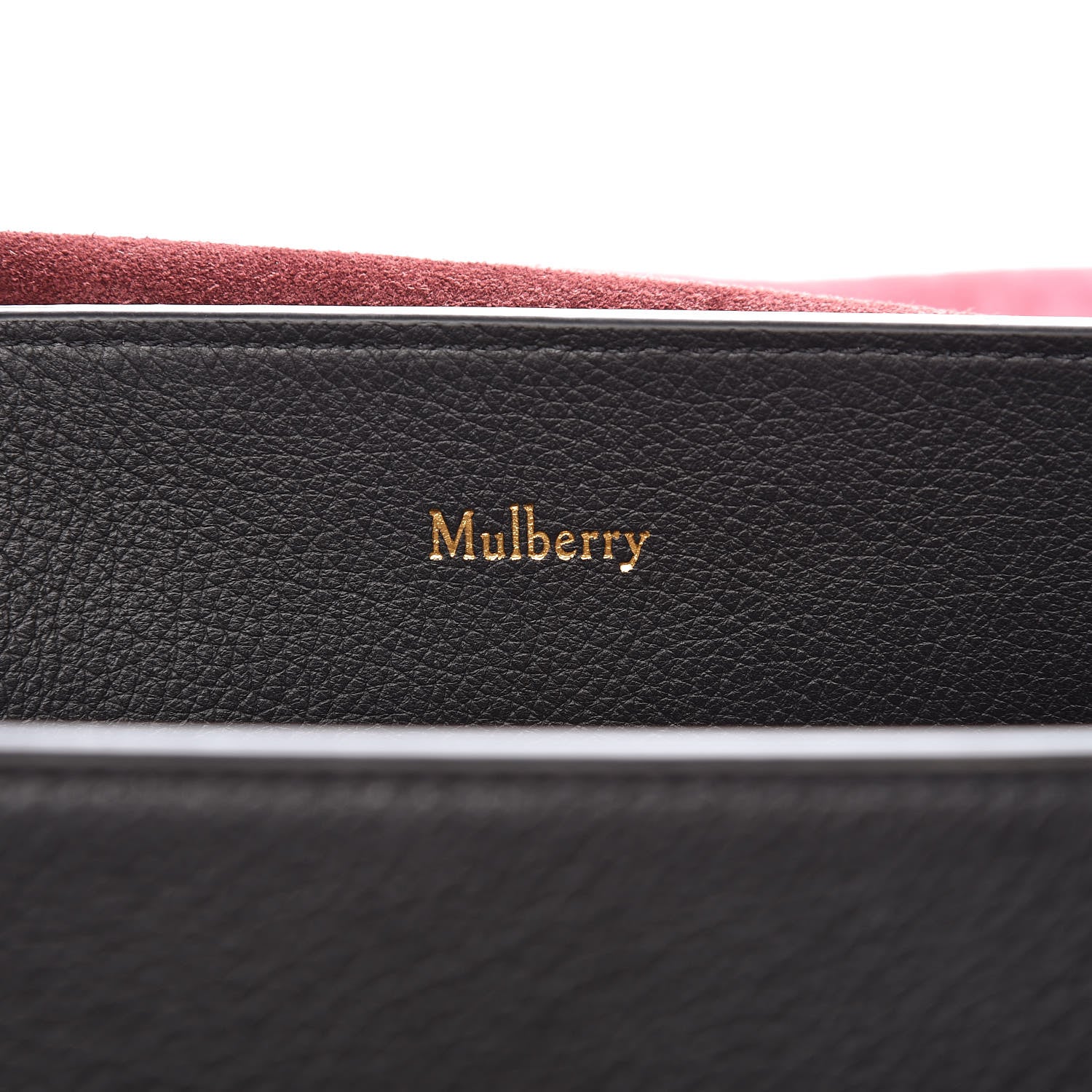 Mulberry Small Classic Grain Calfskin Small Seaton Black 6 of 11