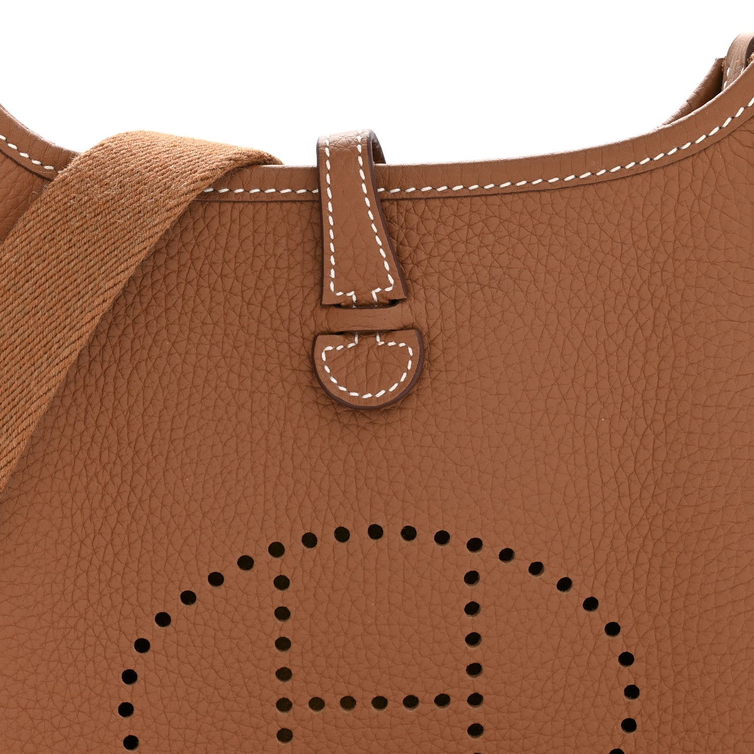 Hermes Taurillon Clemence Evelyne TPM Gold 8 of 12