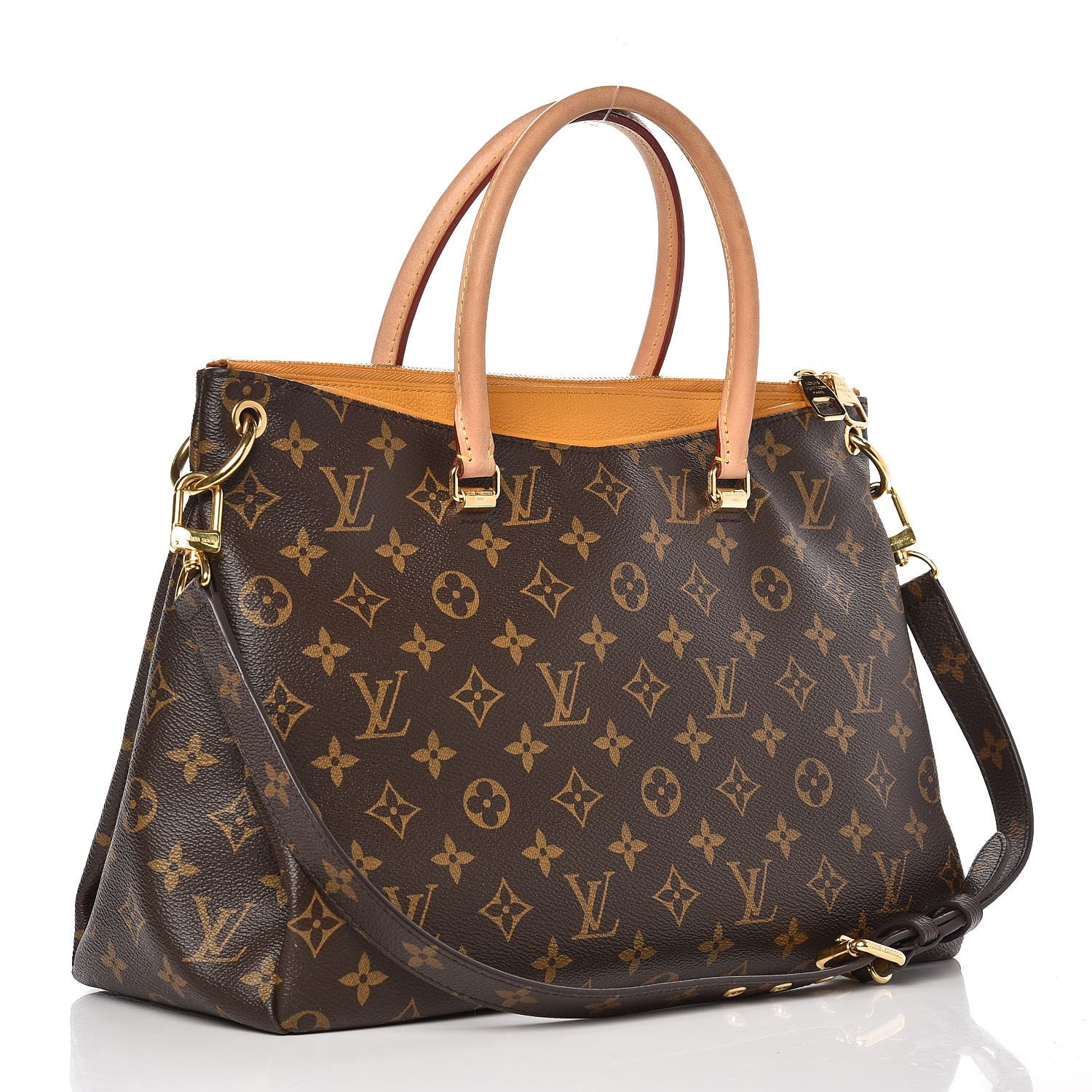 Louis Vuitton Monogram Pallas Safran 3 of 10