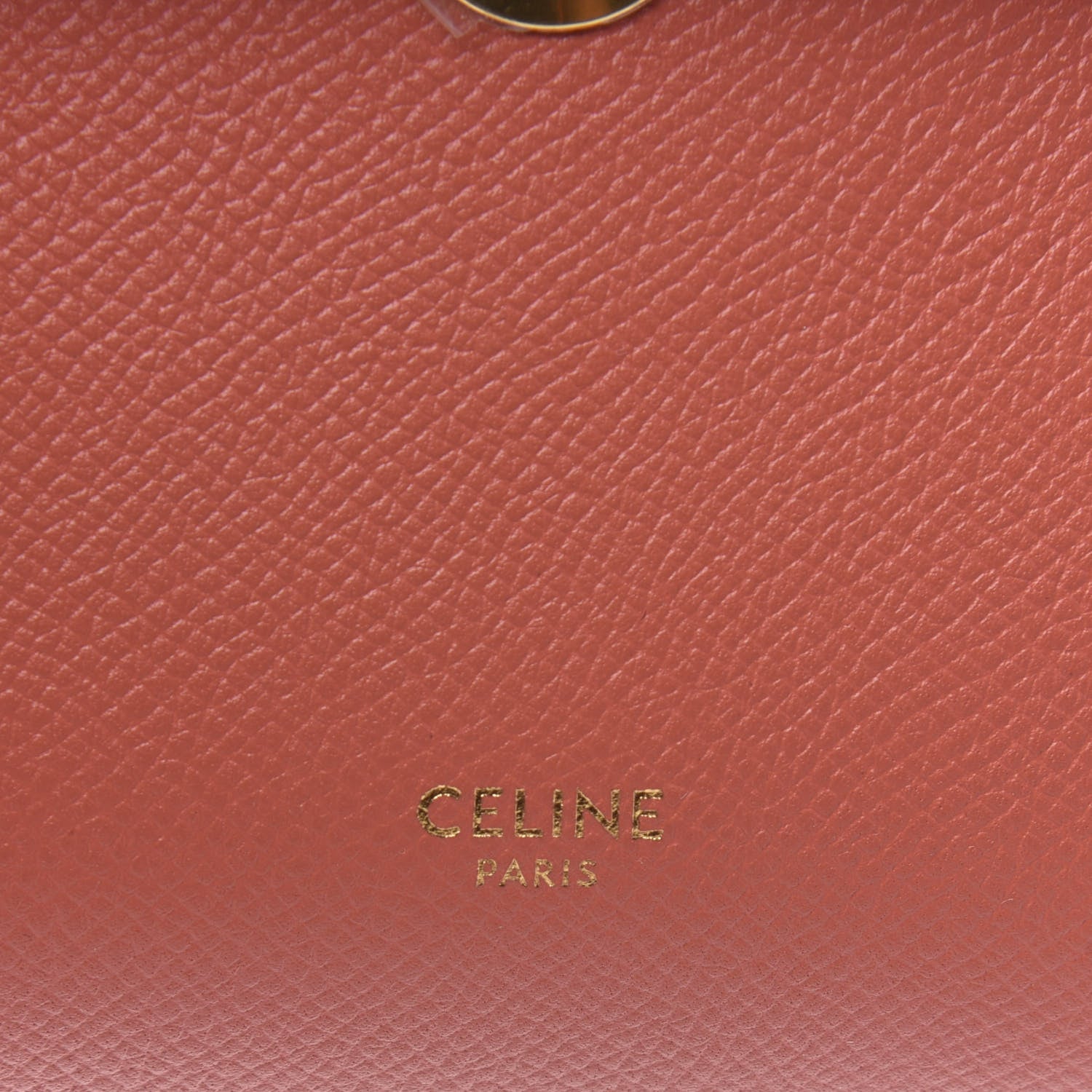 Celine Grained Calfskin Pico Belt Bag Lychee 7 of 13