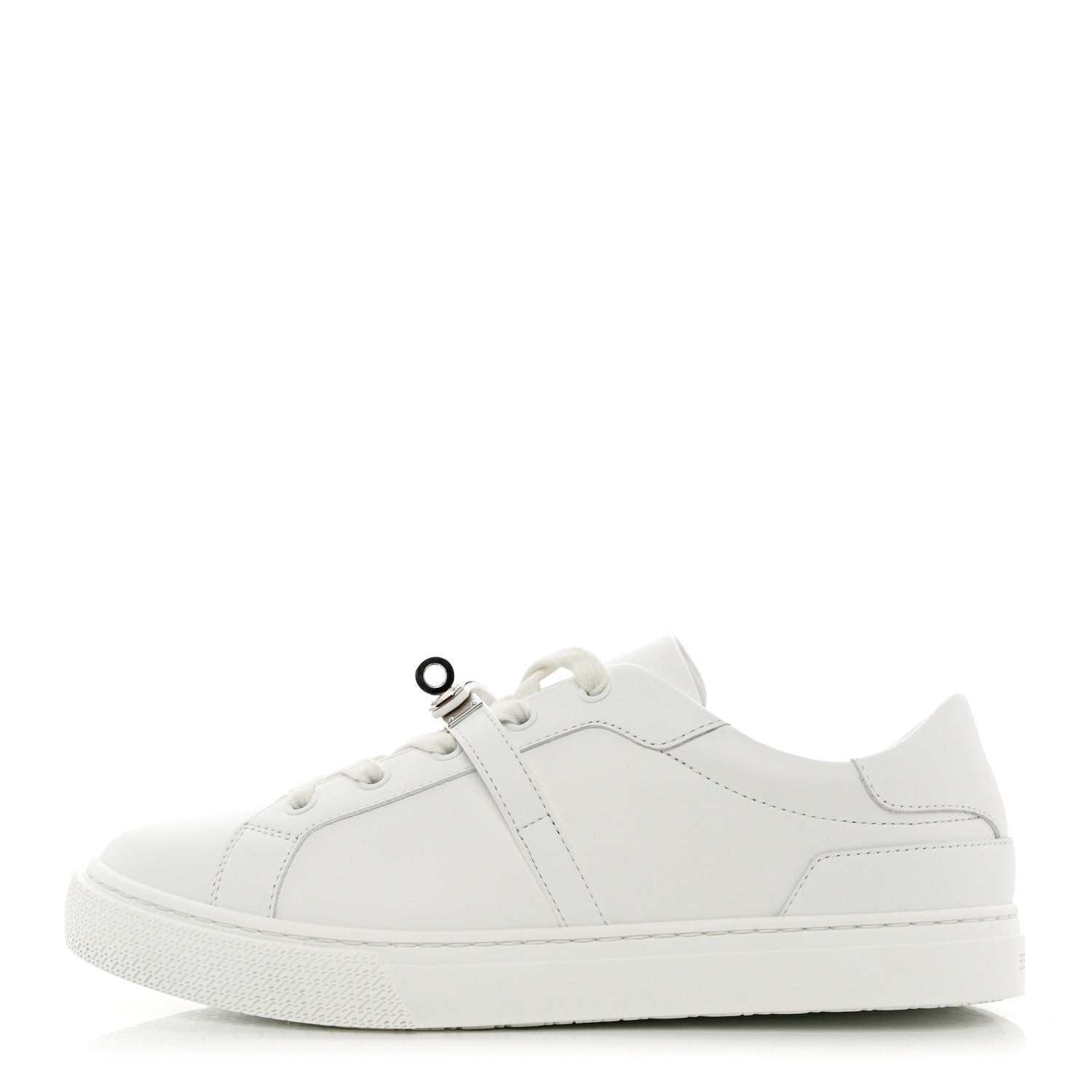 Hermes Calfskin Day Sneakers 40.5 White 1 of 9