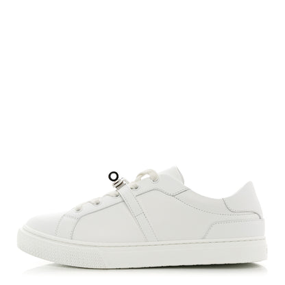 Hermes Calfskin Day Sneakers 40.5 White 1 of 9