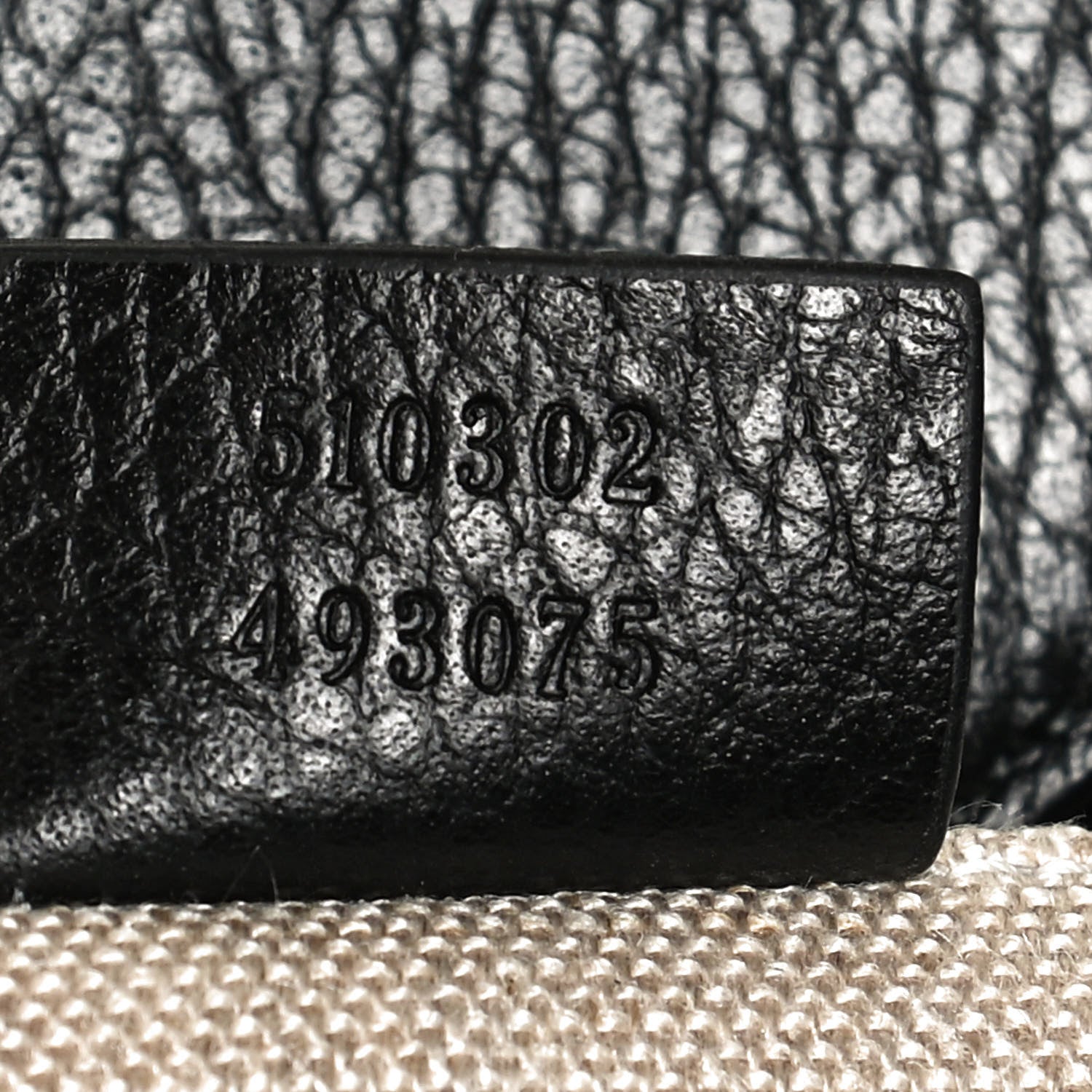 Gucci Dollar Calfskin Interlocking G Top Handle Shoulder Bag Black 7 of 13