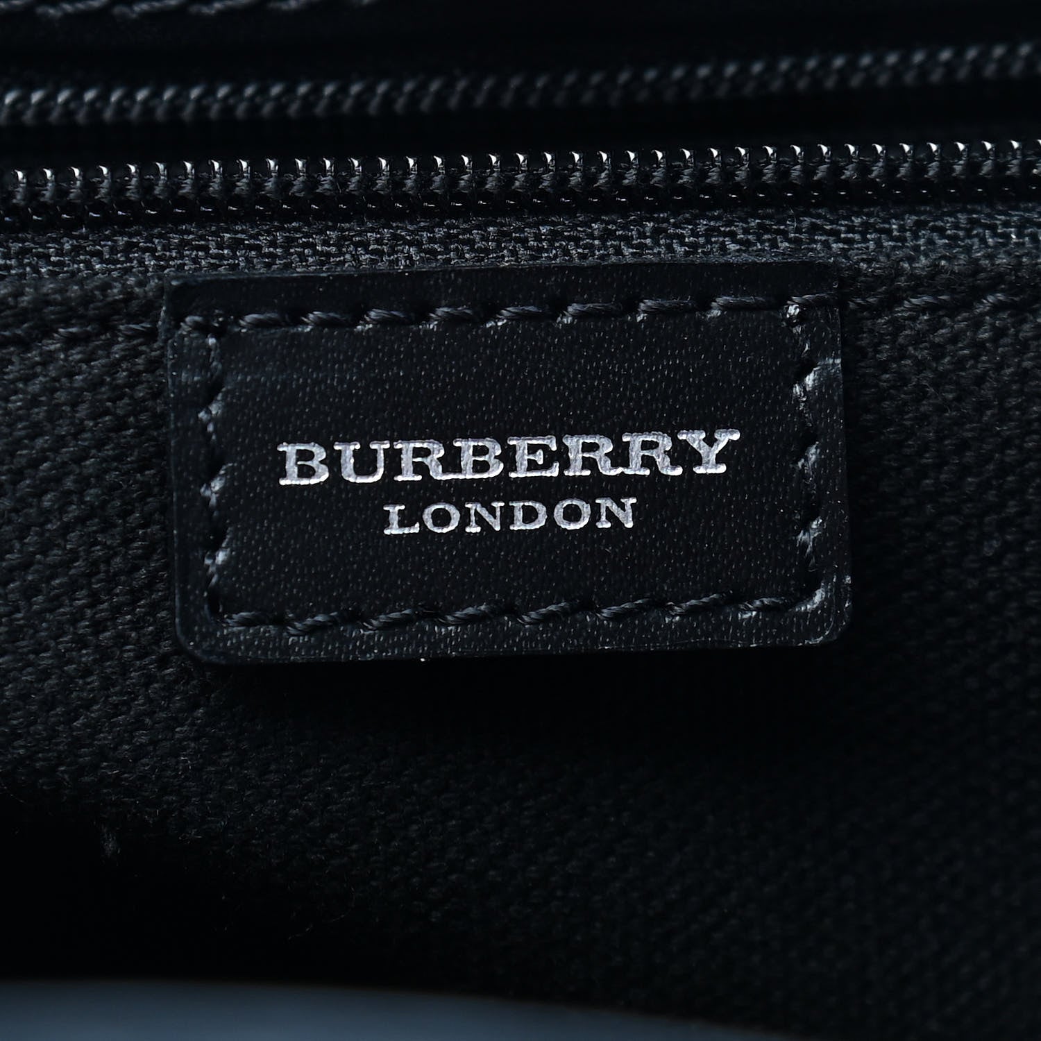 Burberry House Check Small Tote Black 6 of 8