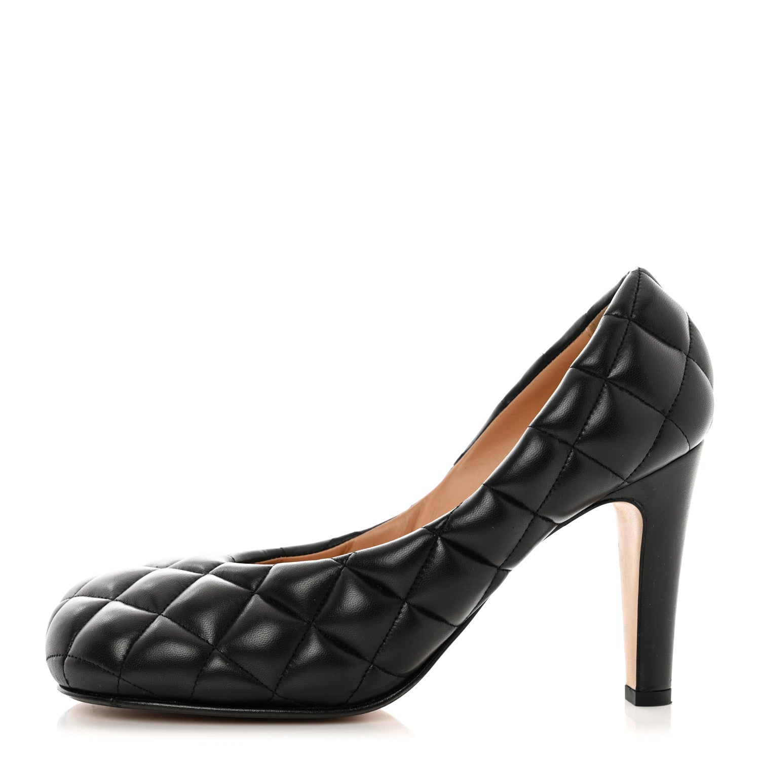 Bottega Veneta Nappa Matelasse Padded Dream Pumps 38 Black 1 of 7
