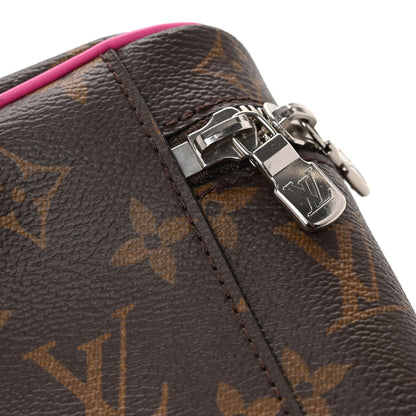 Louis Vuitton Monogram Macassar Nice Mini Fuchsia 7 of 9
