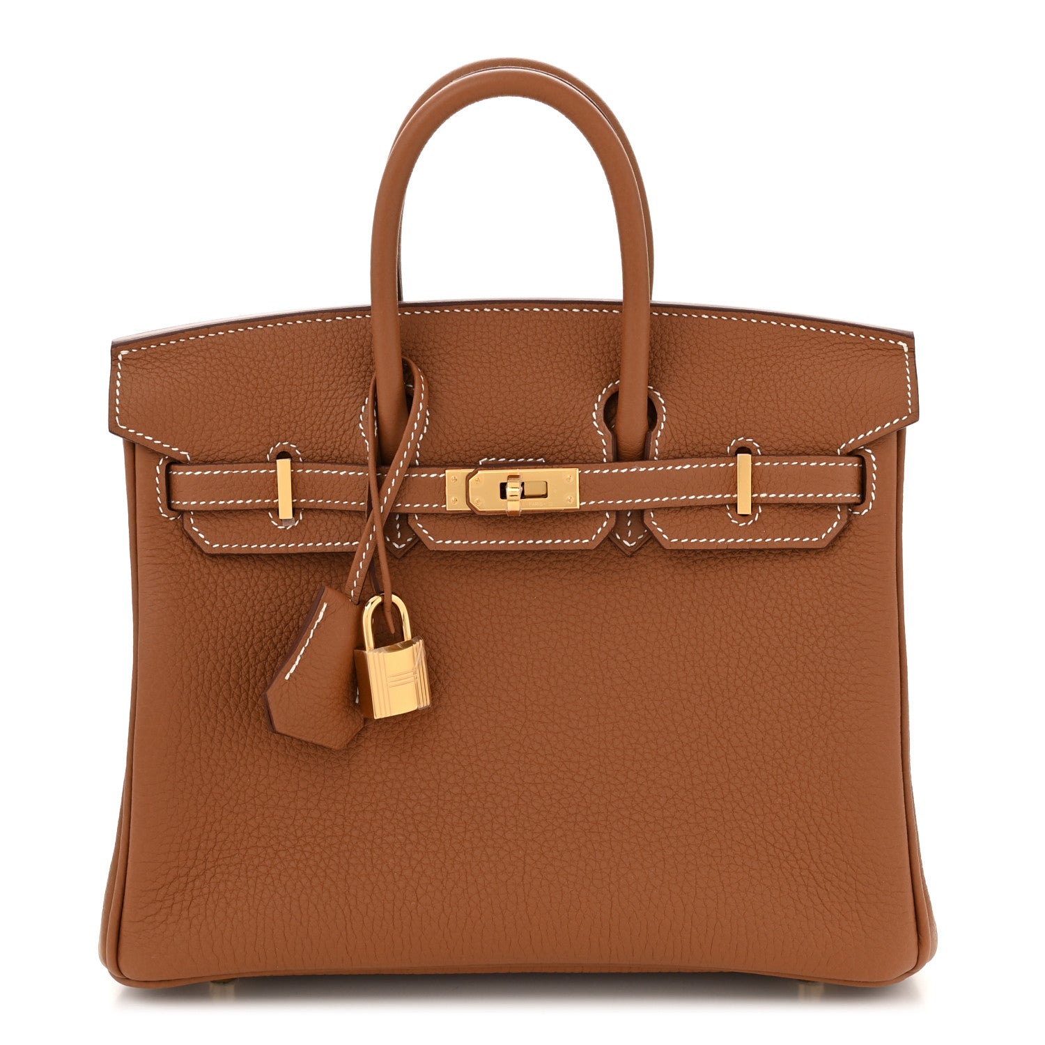 Hermes Togo Birkin 25 Gold 1 of 10
