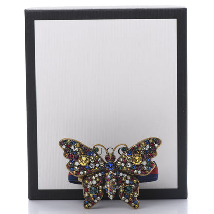 Gucci Web Crystal Butterfly Bracelet Multicolor 5 of 5
