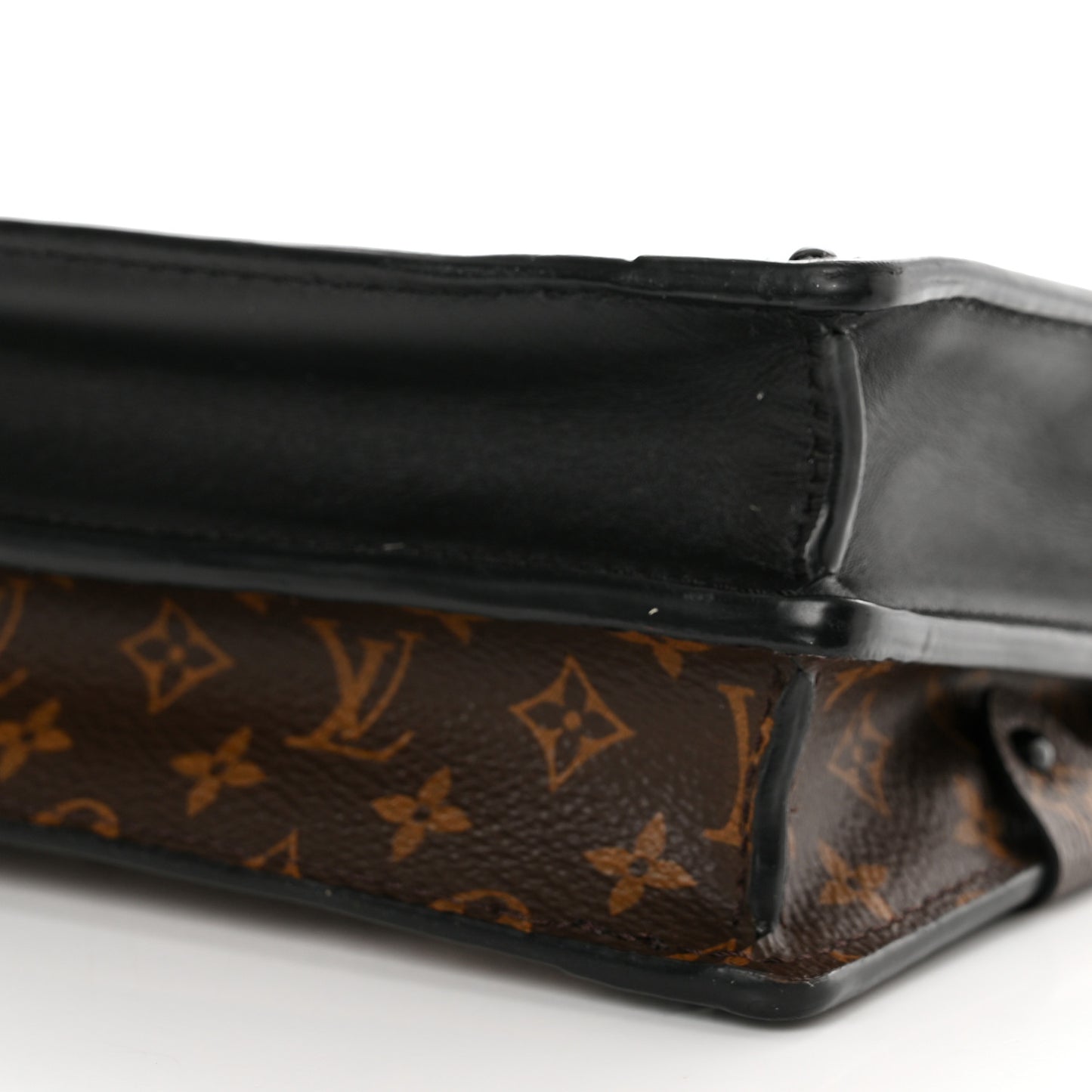 Reverse Monogram Trunk Clutch