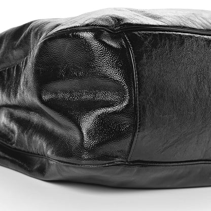 Saint Laurent Patent Large Roady Hobo Black 11 of 13