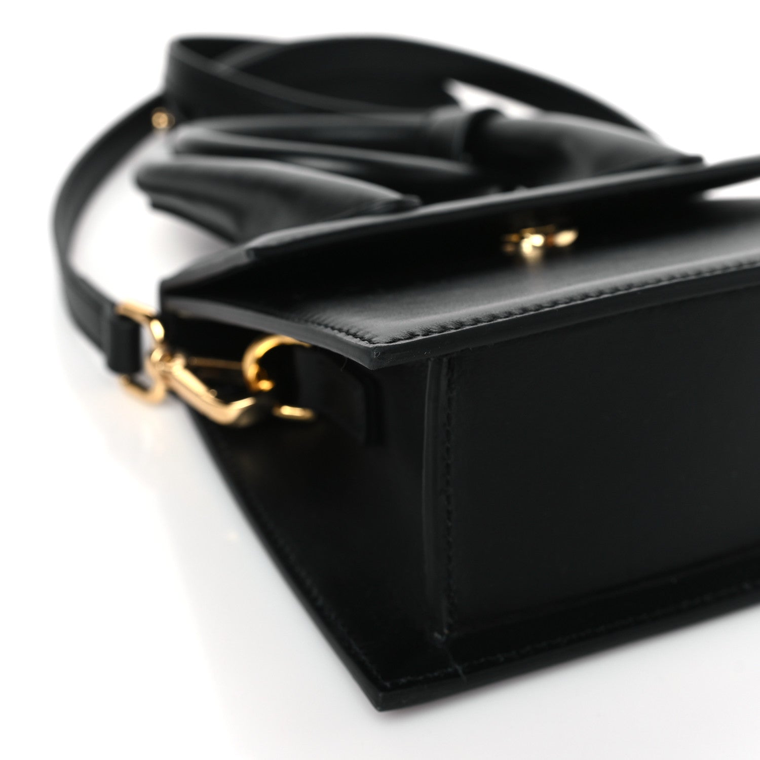 Jacquemus Smooth Calfskin Le Chiquito Noeud Black 7 of 8