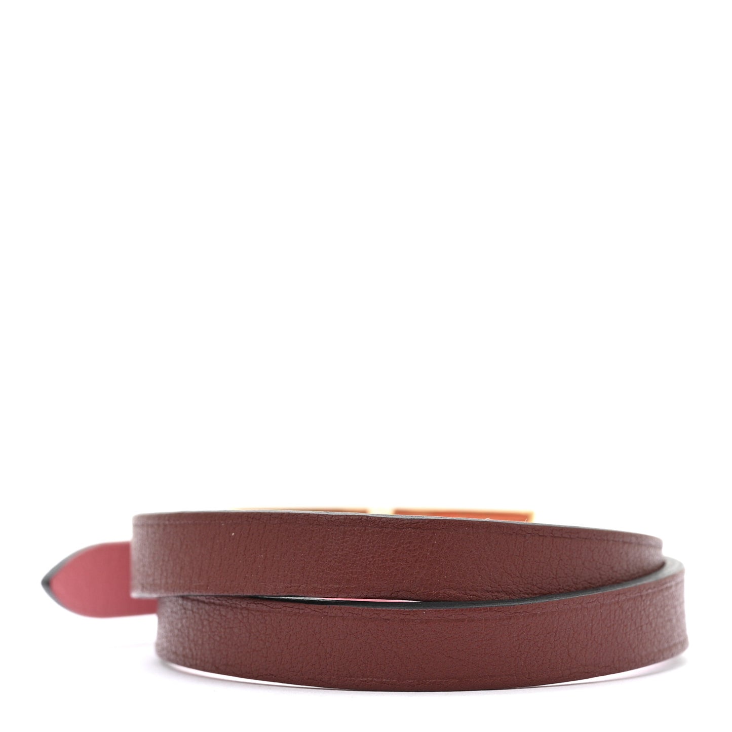 Swift Behapi Double Tour Reversible Bracelet T2 Rose Mexico Rouge H