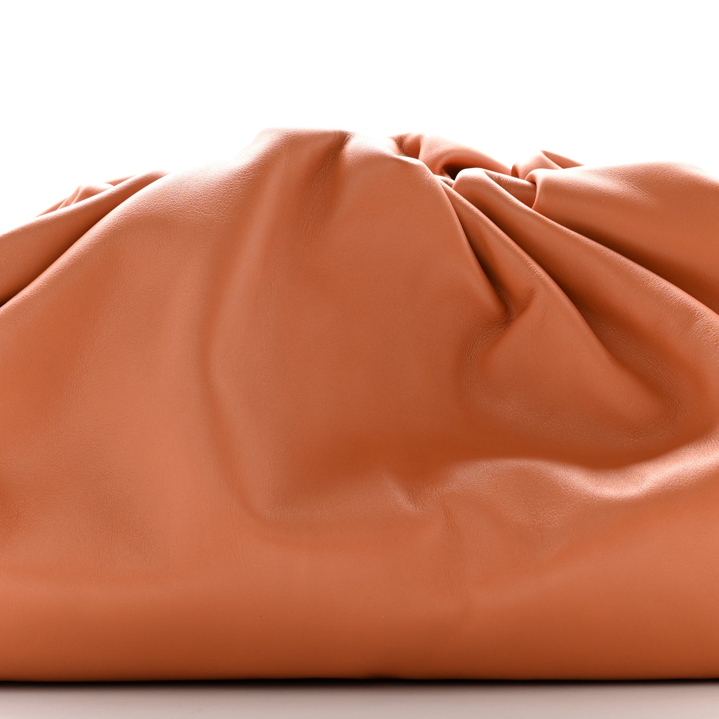 Smooth Butter Calf The Pouch Oversized Clutch Clay