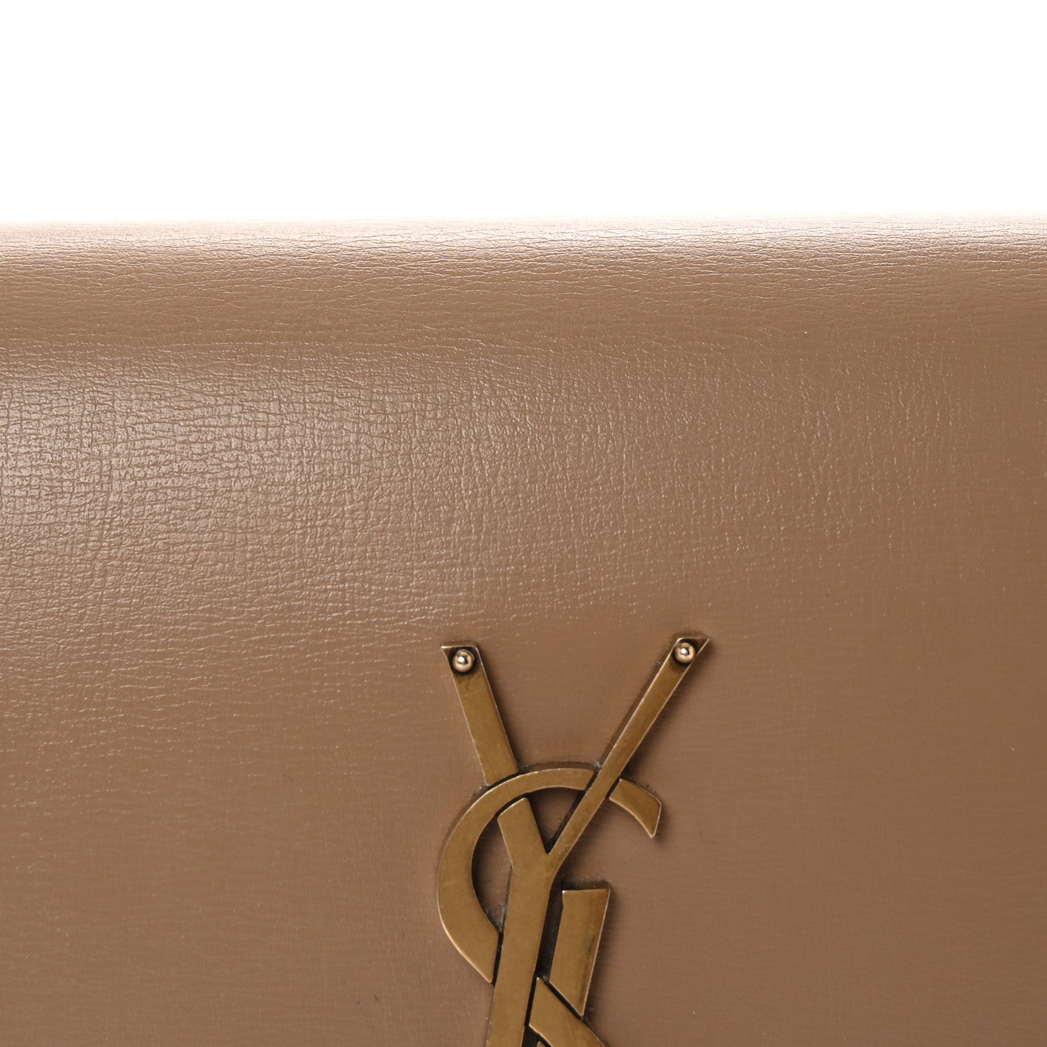 Saint Laurent Smooth Calfskin Medium Monogram Sunset Satchel Satchel Fox 7 of 9