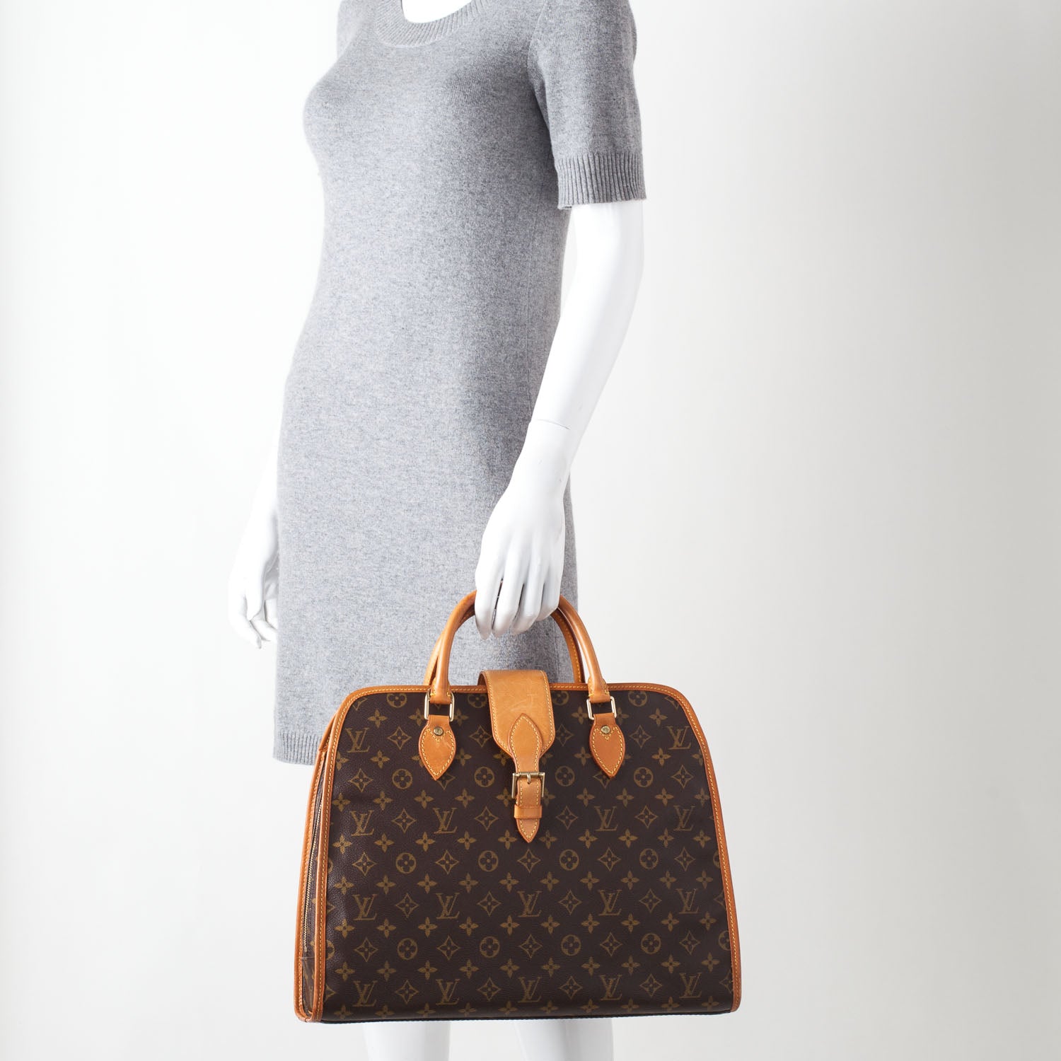 Louis Vuitton Monogram Rivoli Briefcase 2 of 10