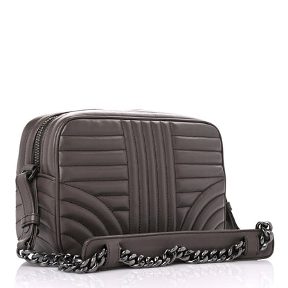 Prada Soft Calfskin Impunture Diagramme Camera Bag Bambu 3 of 9