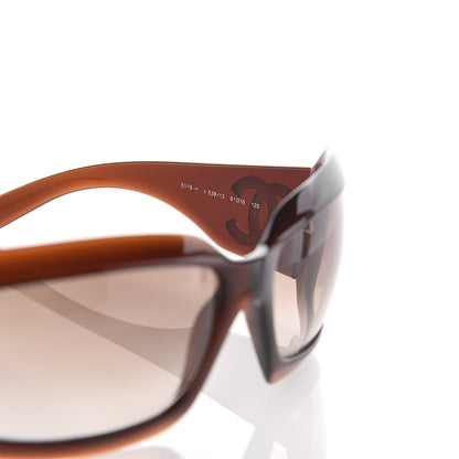 Chanel Mother of Pearl CC Sunglasses 5076-H Brown 5 of 7