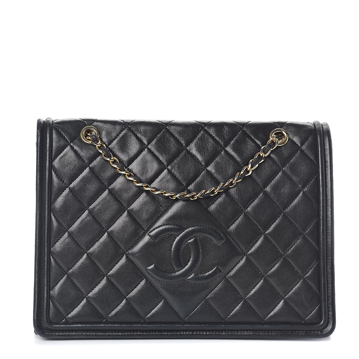 Chanel Lambskin Quilted Timeless CC Small Single Flap Black 1 of 13