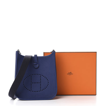 Hermes Taurillon Maurice Amazone Evelyne TPM Bleu Saphir Blue Indigo 11 of 11
